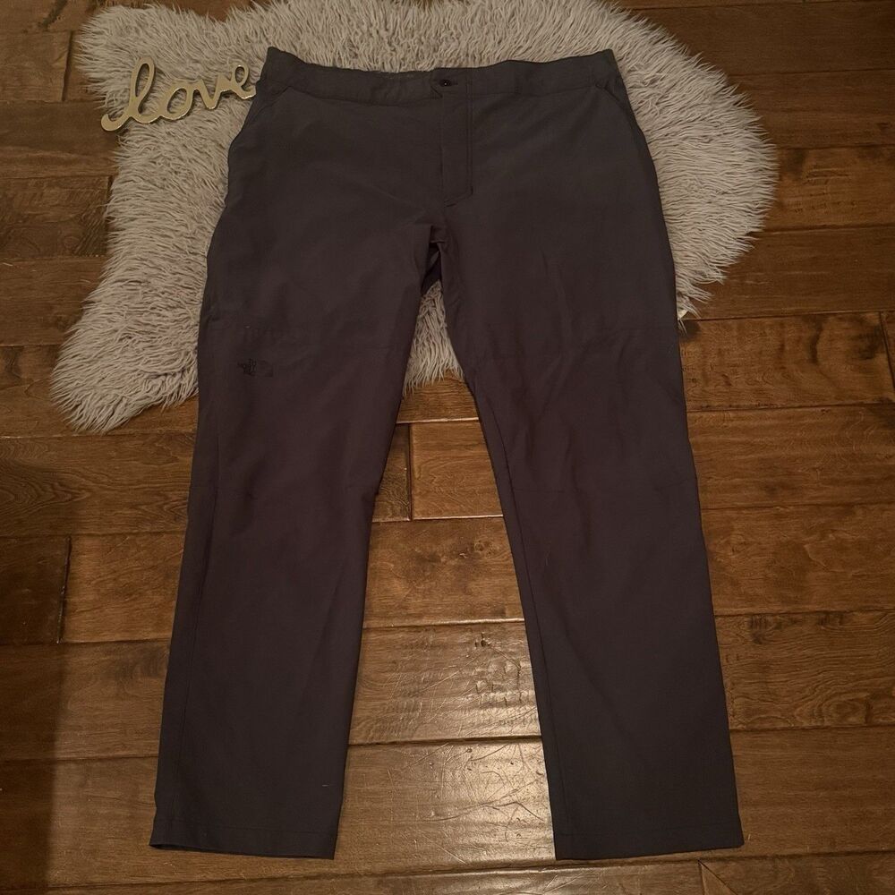 North Face Pants Mens Grey Paramount Size 40 Trail Outdoor Hiking Travel